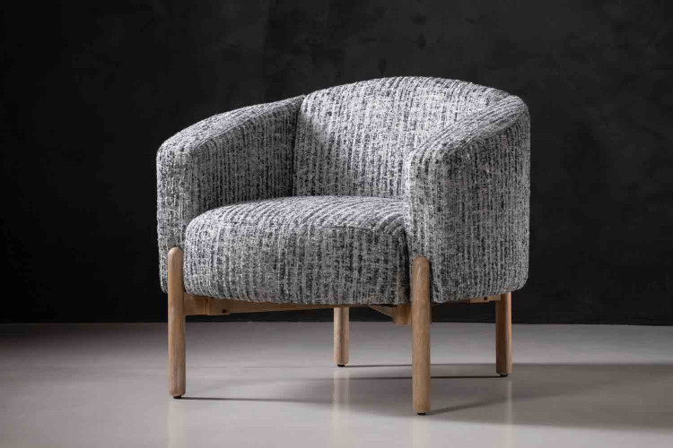 Prague Armchair - Steel Flint Home - 1