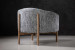 Prague Armchair - Steel Flint Home - 6