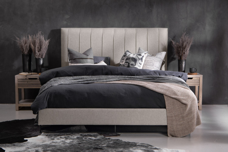 Harlem Cazana Bed - Queen - Smoke Beds - 1
