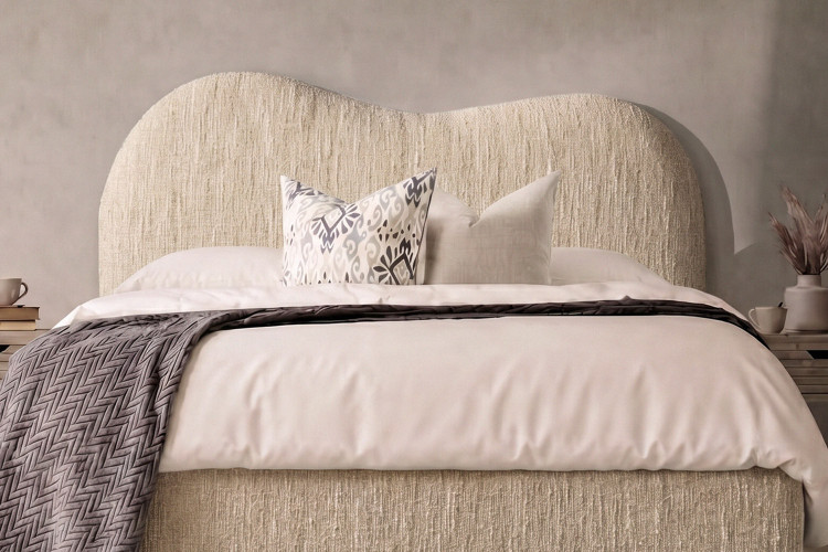 Florence Headboard - Double - Ivory Flint Headboards - 1