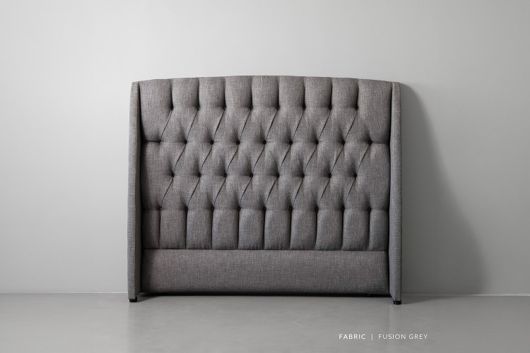 Aubrien Headboard - King - Fusion Grey King Headboards - 1