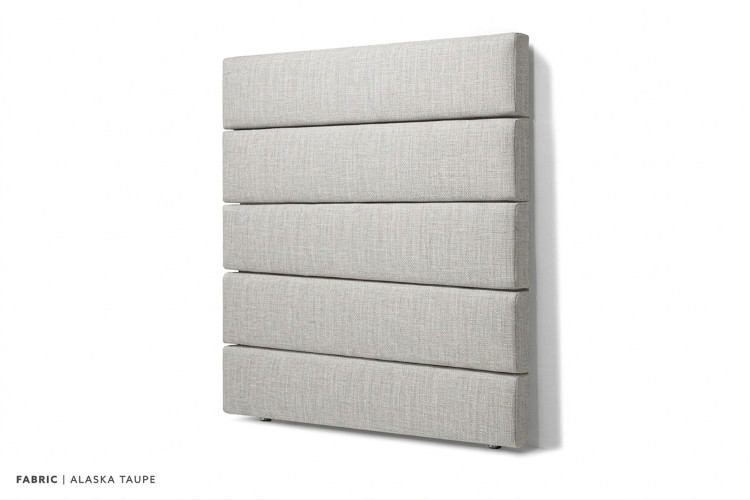 Drew Headboard - Queen - Alaska Taupe Queen Headboards - 1