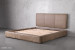 Matlock Kendrix Leather Bed - King XL King Extra Length Beds - 6