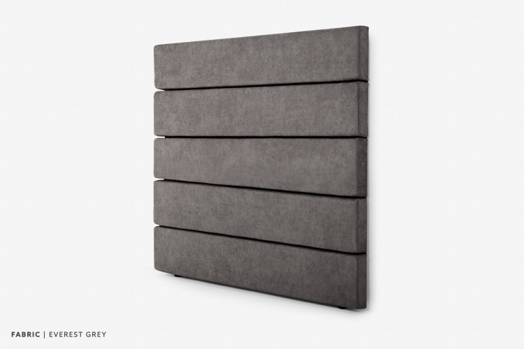 Drew Headboard - Queen - Everest Grey Queen Headboards - 1