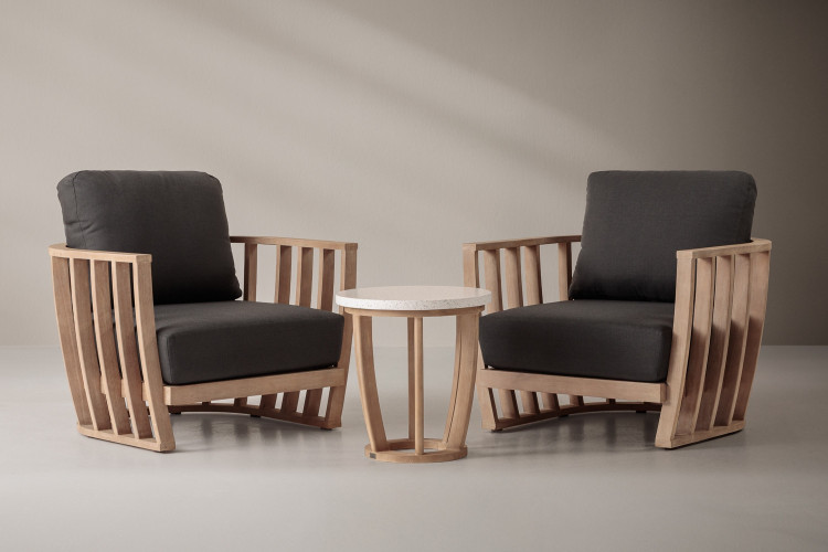 St Lucia Patio Cocktail Set - Dusk Patio Lounge Sets - 1