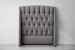 Aubrien Headboard - 3/4 - Everest Grey Three Quarter Headboards - 1