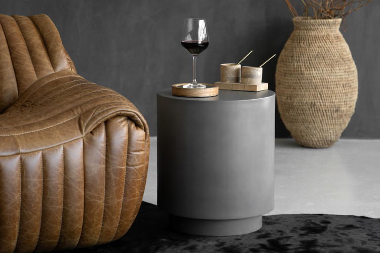 Veneto Side Table - Natural Grey Side Tables - 1