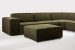 Jagger Modular - Corner Couch With Ottoman - Dawn Ivy L-Shaped & Corner Couches - 3