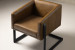 Elson Leather Dining Chair - Wild Maple Dining Room Furniture - 6