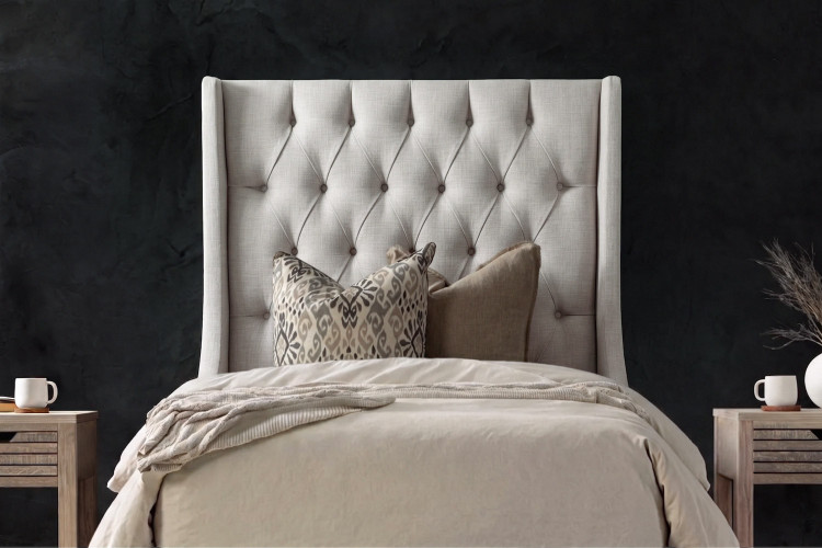 Madison Headboard - Single - Alaska Taupe Headboards - 1