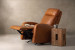 Benton Leather Rocker Recliner - Whiskey Recliner Couches - 1