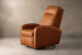 Benton Leather Rocker Recliner - Whiskey Recliner Couches - 4