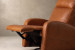 Benton Leather Rocker Recliner - Whiskey Recliner Couches - 7