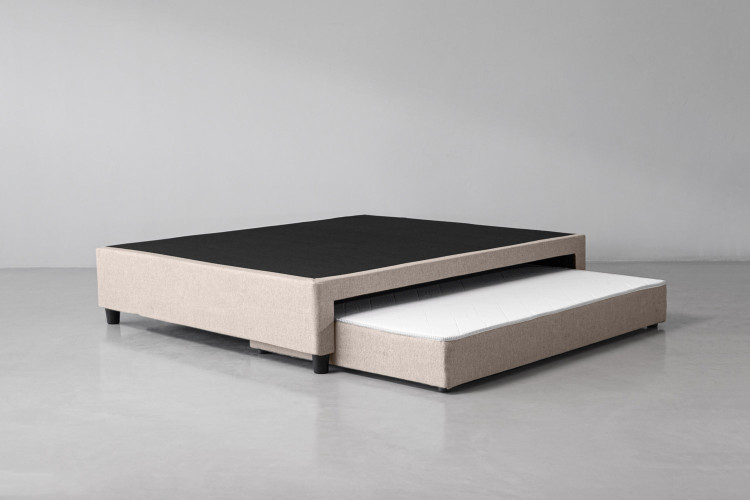 Jupiter Dual Function Bed Base - Double - Smoke Double Beds - 2