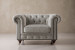 Jefferson Chesterfield Armchair - Dove Grey Armchairs & Lounge Chairs - 4