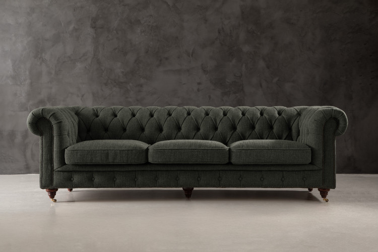 Jefferson Chesterfield 3-Seater Couch - Juniper 3 - Seater Couches - 10