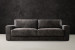 Radcliffe 4 Seater Leather Couch - Onyx Home - 2