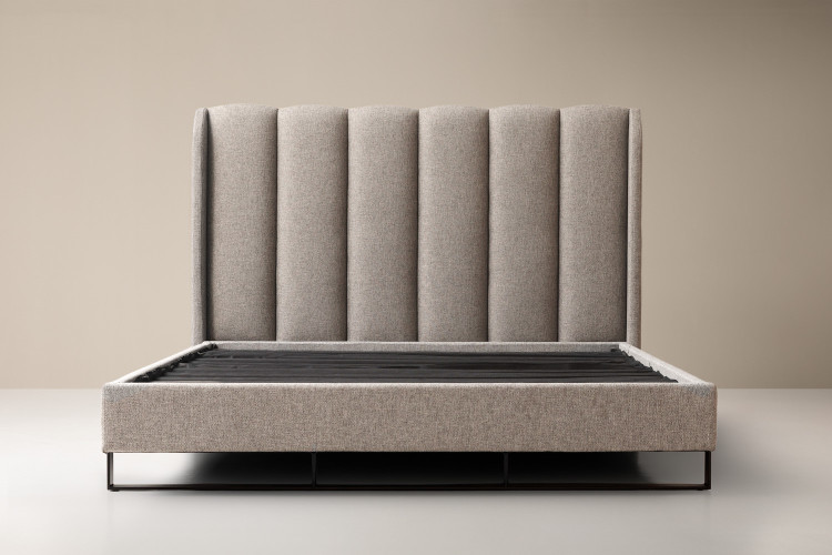 Corina Cazana Bed - King XL - Smoke King Extra Length Beds - 1