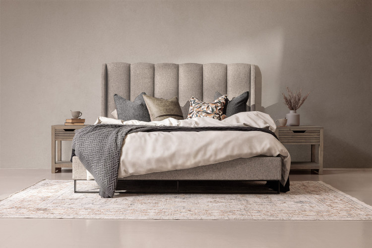 Corina Cazana Bed - Queen - Smoke Beds - 1