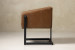 Elson Leather Dining Chair - Dawn Tan Dining Room Furniture - 4