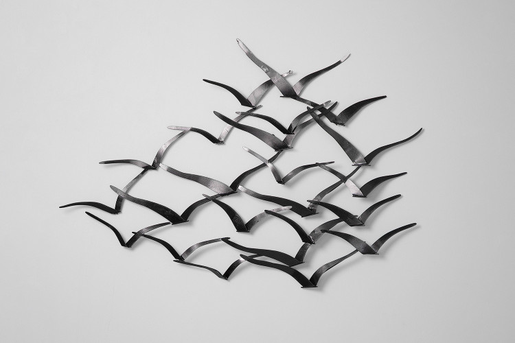 3D Wall Art - Flock of Birds Decor - 1
