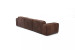 Jagger Leather Modular - 4-Seater Couch - Spice 4-Seater Leather Couches - 6