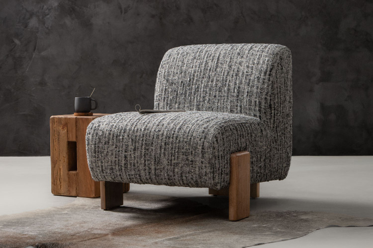 Takara Chair - Steel Flint Home - 1