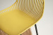 Yara Counter Bar Chair - Deep Mustard Yara Bar Chair Collection - 5
