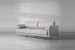 Hayden 3-Seater Couch - Stone 3 Seater Fabric Couches - 5
