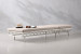 Lisbon Pool Lounger - Stone & White Patio and Outdoor Lounge Furniture - 5