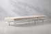 Lisbon Pool Lounger - Stone & White Patio and Outdoor Lounge Furniture - 6