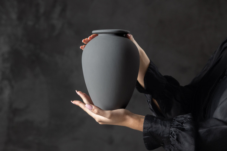 Yuri Vase - Grey Vases - 1