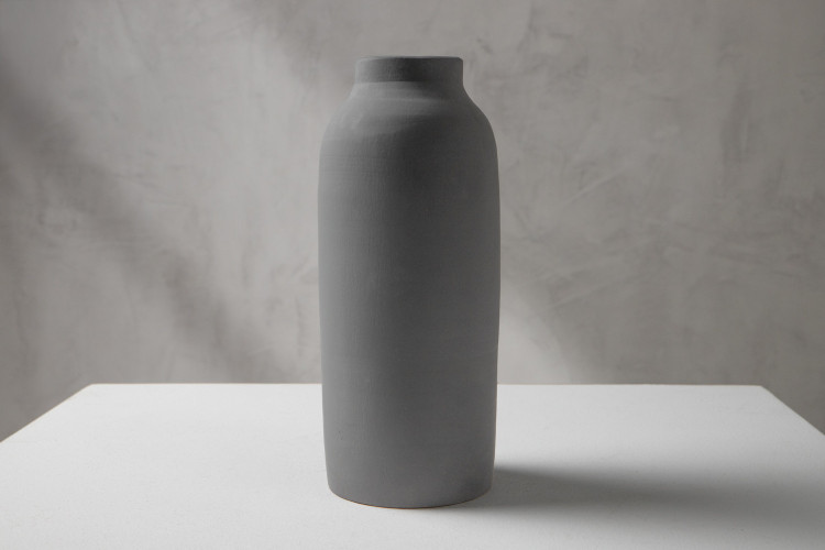 Hivah Vase - Grey Vases - 1