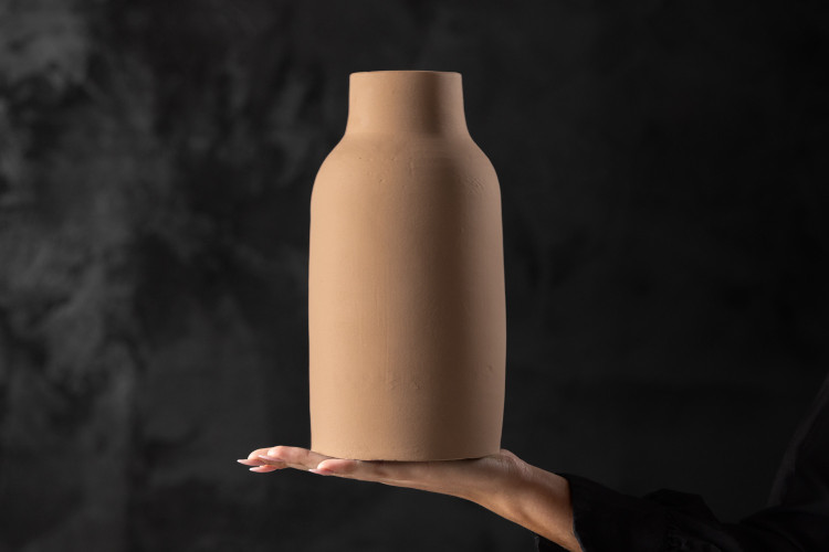 Armona Vase - Mocha Brown Vases - 1