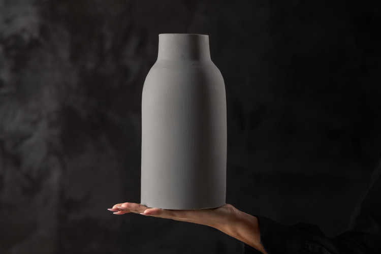 Armona Vase - Grey Vases - 1