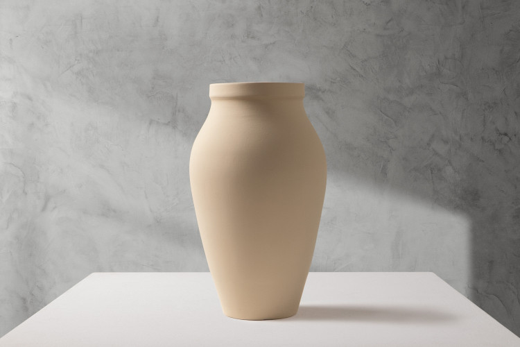 Reya Vase - Ivory Vases - 1