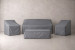 Protective Cover-Ashburn Patio Lounge Set Protective Covers - 3