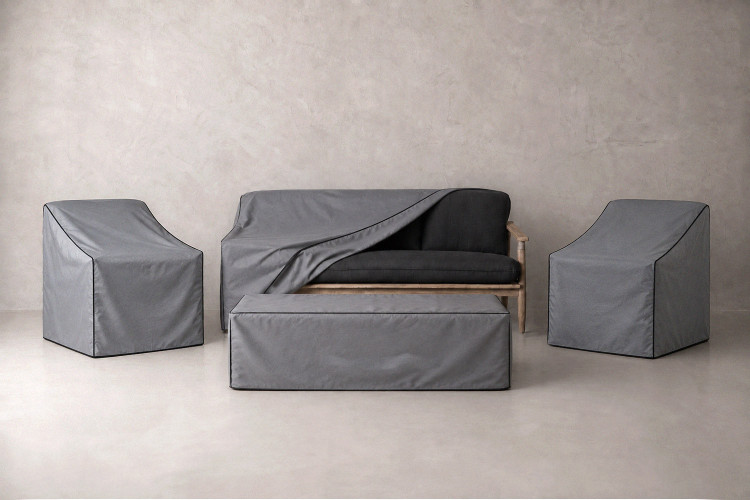 Protective Cover-Ashburn Patio Lounge Set Protective Covers - 1