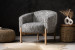 Prague Armchair - Steel Flint Living Room Furniture - 1