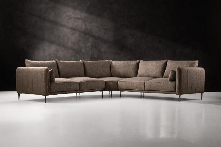 Ottavia Corner Couch - Wood Drift L-Shaped & Corner Couches - 1