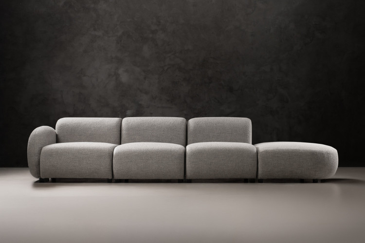 Wentworth Modular Open 4-Seater Couch - Ash Drift Couches - 1