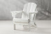 Hampton Patio Lounge Chair - White Patio Chairs - 2