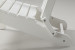 Hampton Patio Lounge Chair - White Patio Chairs - 7