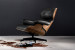 Snowden Leather Chair - Black Armchairs & Lounge Chairs - 1