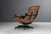 Snowden Leather Chair - Black Armchairs & Lounge Chairs - 5