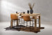 Belmont Harvey 4-Seater Counter Bar Set - Tan Bar & Cocktail Sets - 1
