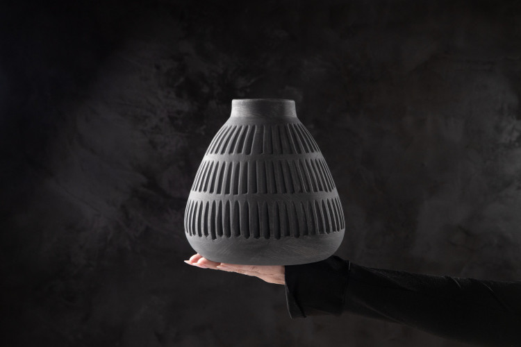 Kenji Vase - Grey Vases - 1