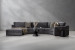 Embergrain Modular - Grand C-Shape Daybed - Driftshade Veil Daybed Couches - 1