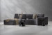 Embergrain Modular - C-Shape Daybed - Driftshade Veil Daybed Couches - 1