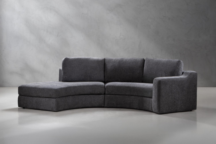 Embergrain Modular - C-Shape Daybed - Driftshade Veil Daybed Couches - 1